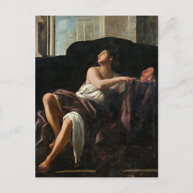 Thalia, Muse of Comedy Postcard (Front)