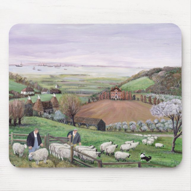 Thames View Mouse Pad (Front)