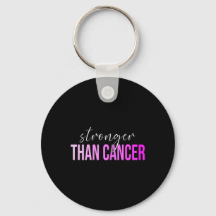 Than Cancer Breast Cancer Awareness  Key Ring