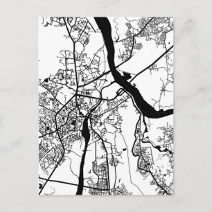 Thane Maharashtra Map Postcard