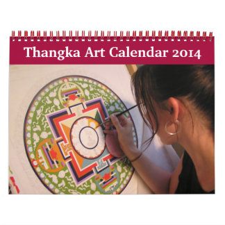 Thangka Art Calendar 2014
