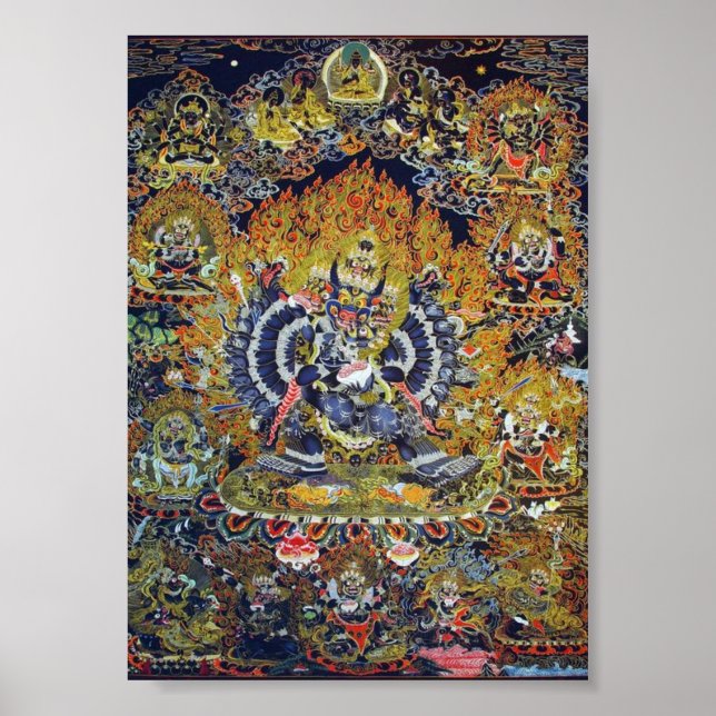 Thangka Yamantaka Print (Front)