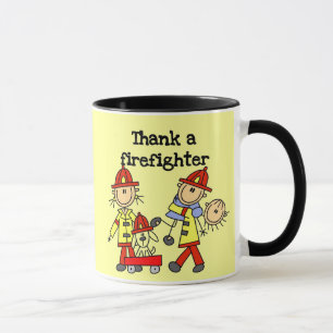 Thank a Firefighter Mug