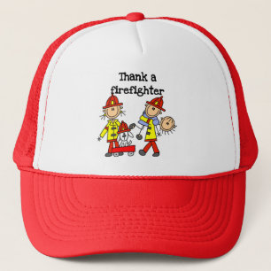 Thank a Firefighter Trucker Hat