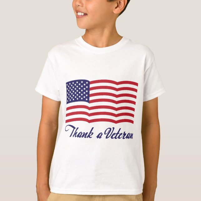 Thank a Veteran T-Shirt (Front)