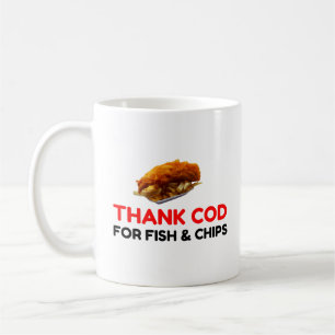 THANK COD COFFEE MUG