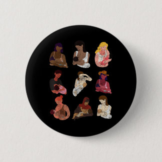 Thank For Breastfeeding Peer Counsellor Lactation 6 Cm Round Badge