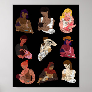 Thank For Breastfeeding Peer Counsellor Lactation Poster