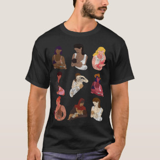 Thank For Breastfeeding Peer Counsellor Lactation T-Shirt
