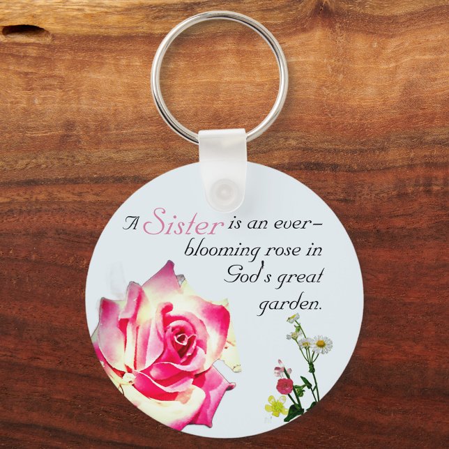 Thank God for Sister Key Ring (Creator Uploaded)