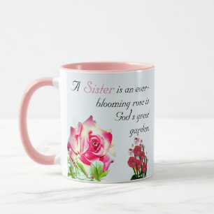 Thank God for Sisters Personalised Mug