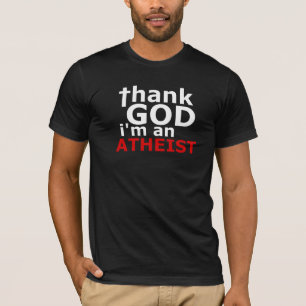Thank God I'm an Atheist (Bella Canvas) T-Shirt