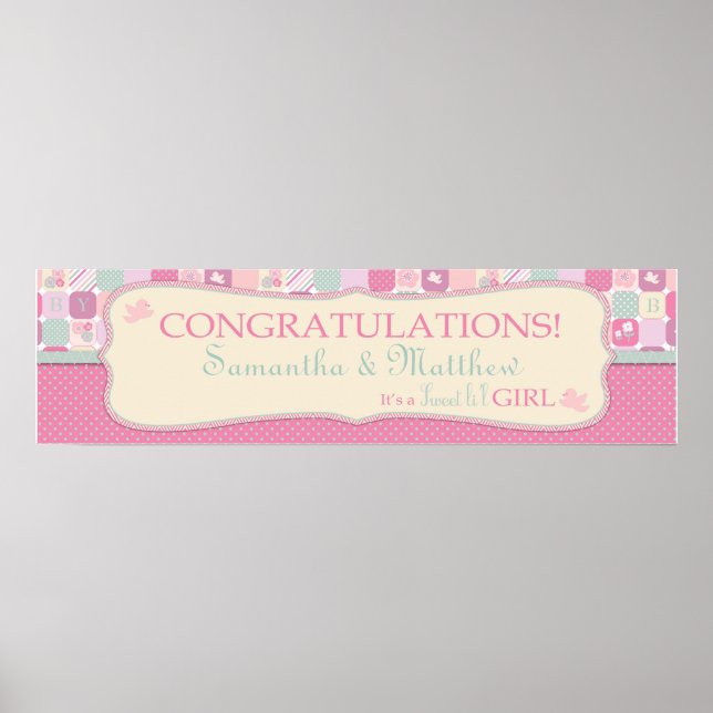 Thank Heaven Girl Banner Poster (Front)