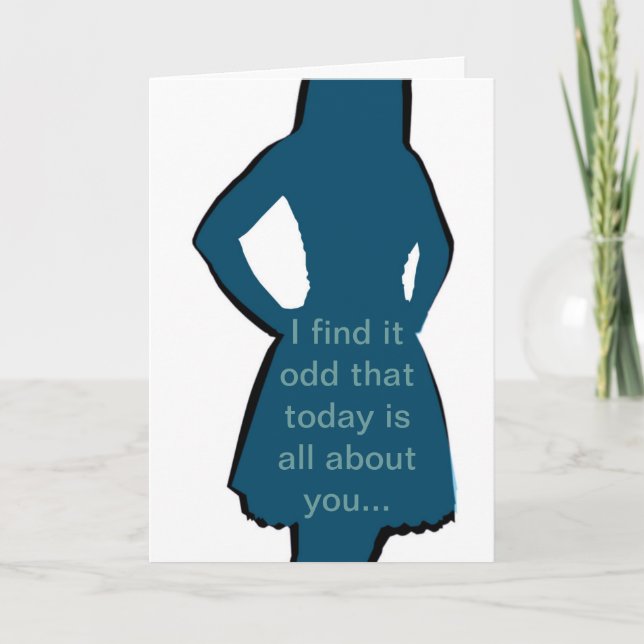 Thank Heavens for your mother Thank You Card (Front)