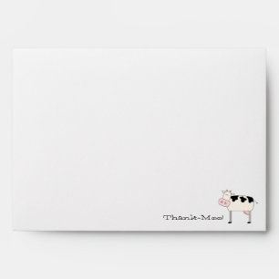 Thank-Moo! Customised Envelope