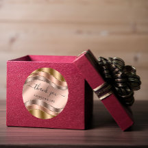 Thank Name Sweet 16th Bridal Rose Gold  Wedding