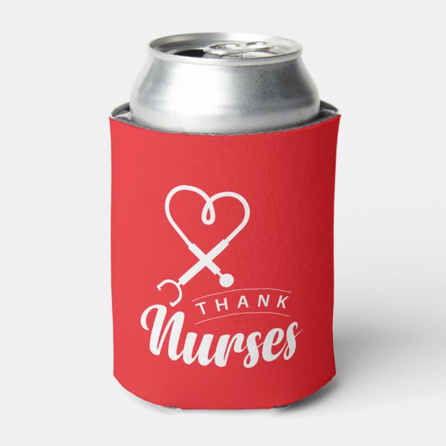 Thank Nurses Can Cooler (Can Front)