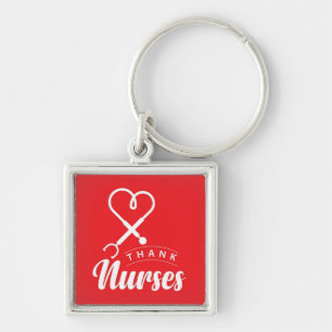 Thank Nurses Key Ring