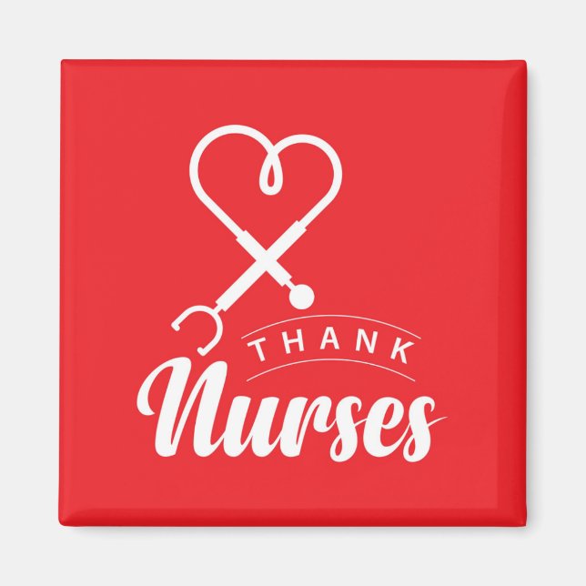 Thank Nurses Magnet (Front)