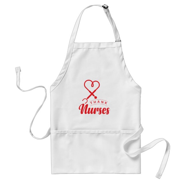 Thank Nurses Standard Apron (Front)