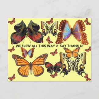 Thank U! Postcard