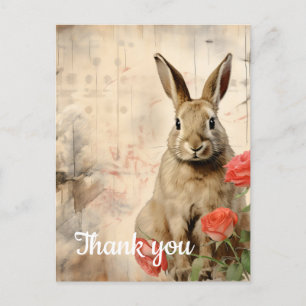 Thank you 12 postcard