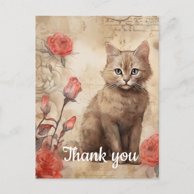 Thank you 14 postcard (Front)