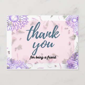 thank you 2 postcard