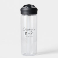 Thank you add couple name initial letter text date