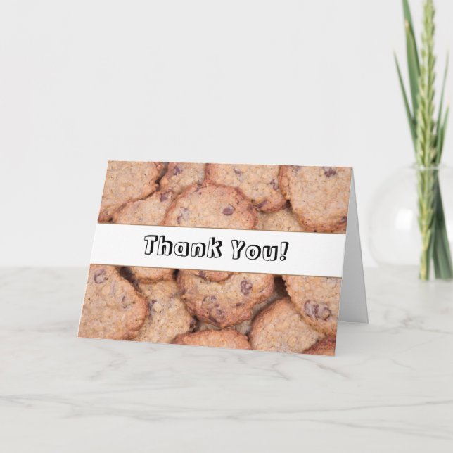 Thank You Administration Cookies Card (Front)