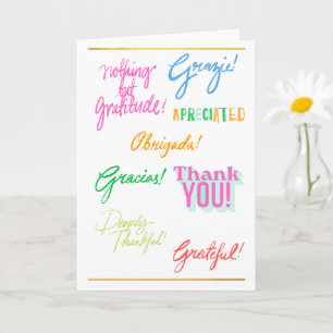 Thank You Administrative Professional Appreciation Card