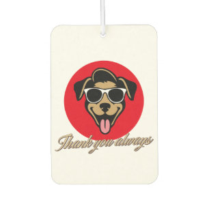 Thank you always car air freshener