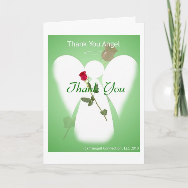 Thank you Angel Card (Front)