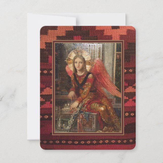 THANK YOU! ANGEL on SOUTH WESTERN style Thank You Card (Front)