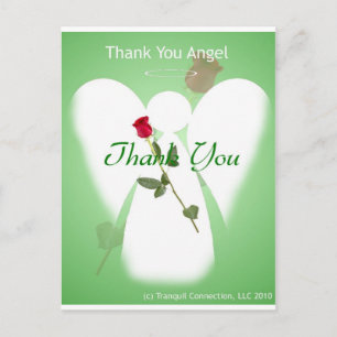Thank you Angel Postcard