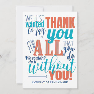 Thank You Appreciation Thanks Message