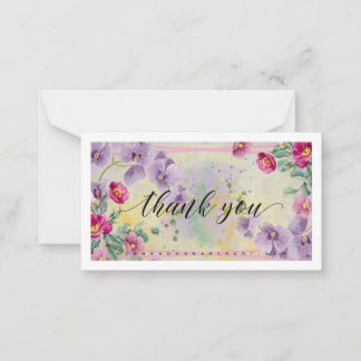 Thank You Art Card