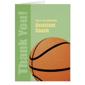 basketball thank you cards