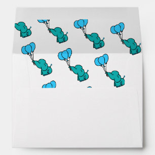 Thank You Baby Shower Envelope