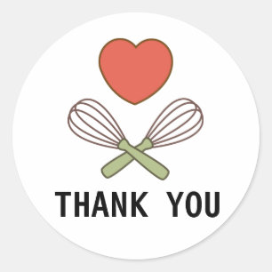 Thank You Baker's Stickers