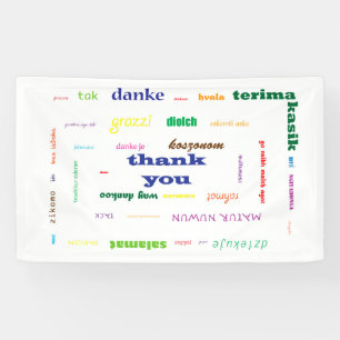 Thank You Banner