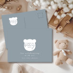 Thank You Beary Much Postcard<br><div class="desc">This adorable bear thank you card is the perfect way to express your gratitude to someone special. The design features a cute bear with the words "thank you beary much" written in a playful font. Whether you're thanking a friend, family member, or colleague, this sweet and charming card is sure...</div>