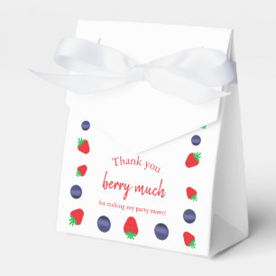Thank You Berry Much Thank You Favour Box