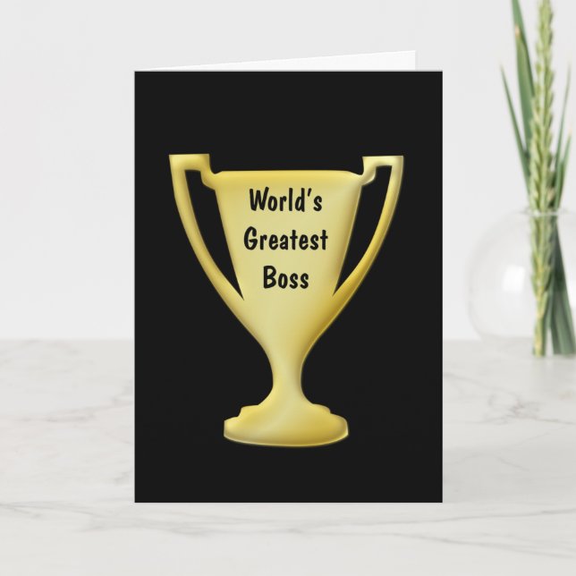 Thank You Best Boss Cards (Front)