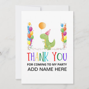 Thank You Birthday Card