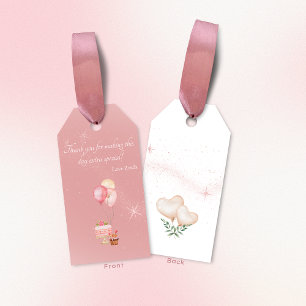 Thank You Birthday Gift Tags