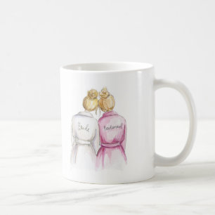 Thank You Blonde Bun Bride Bl Bun Maid Coffee Mug
