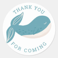 Thank you. Blue Whale. Nautical kids boy birthday