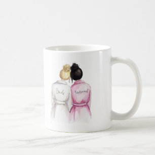 Thank You BM Blonde Bun Bride Bk Bun Coffee Mug
