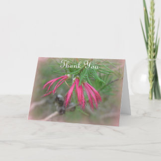 Thank You Bookmark Flower Card